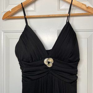 Floor Length Black Dress